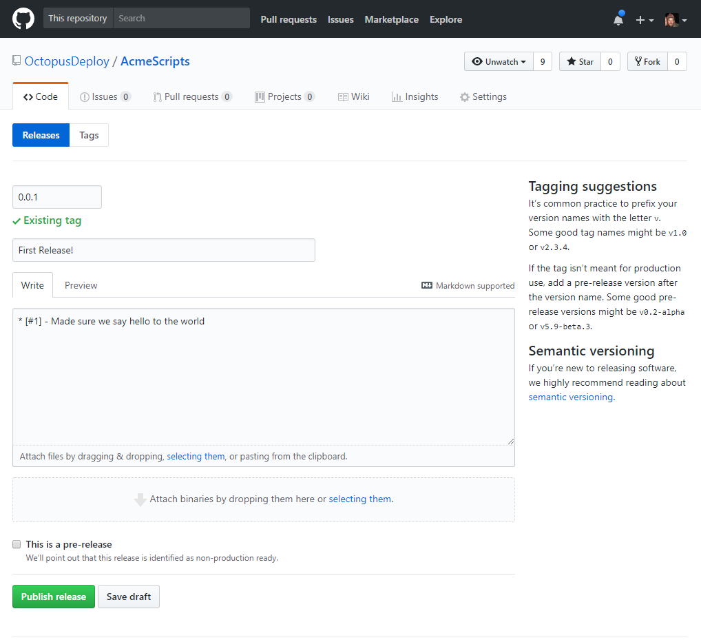 GitHub Release