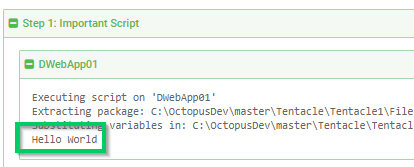 Task Result