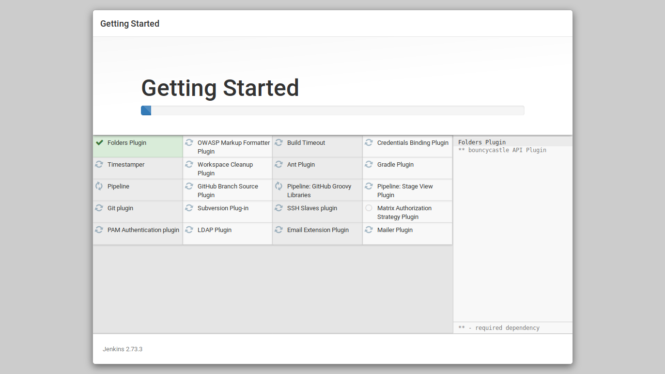 Installing plugins