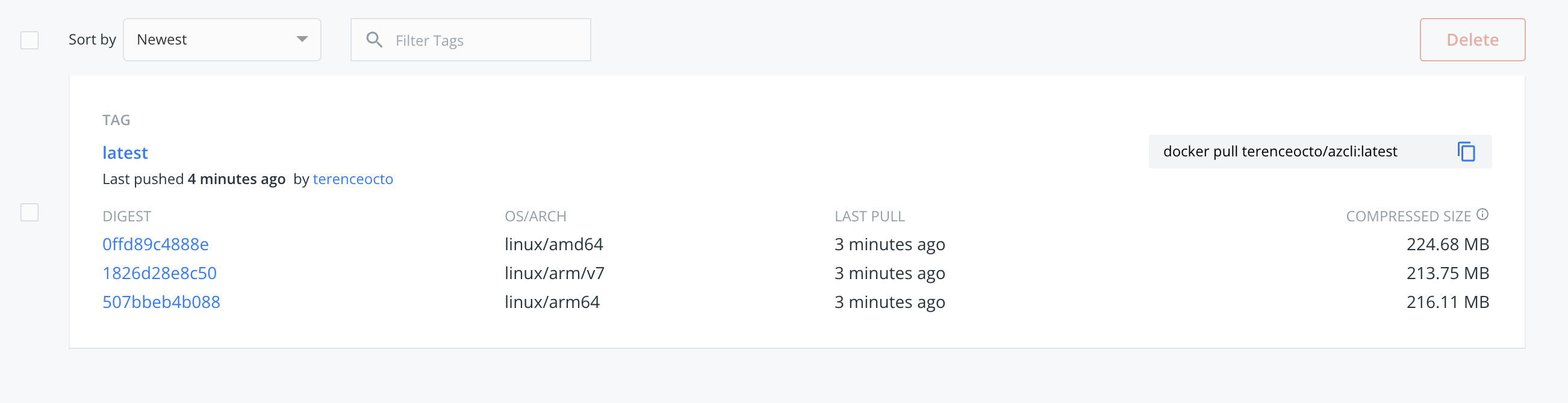 docker success