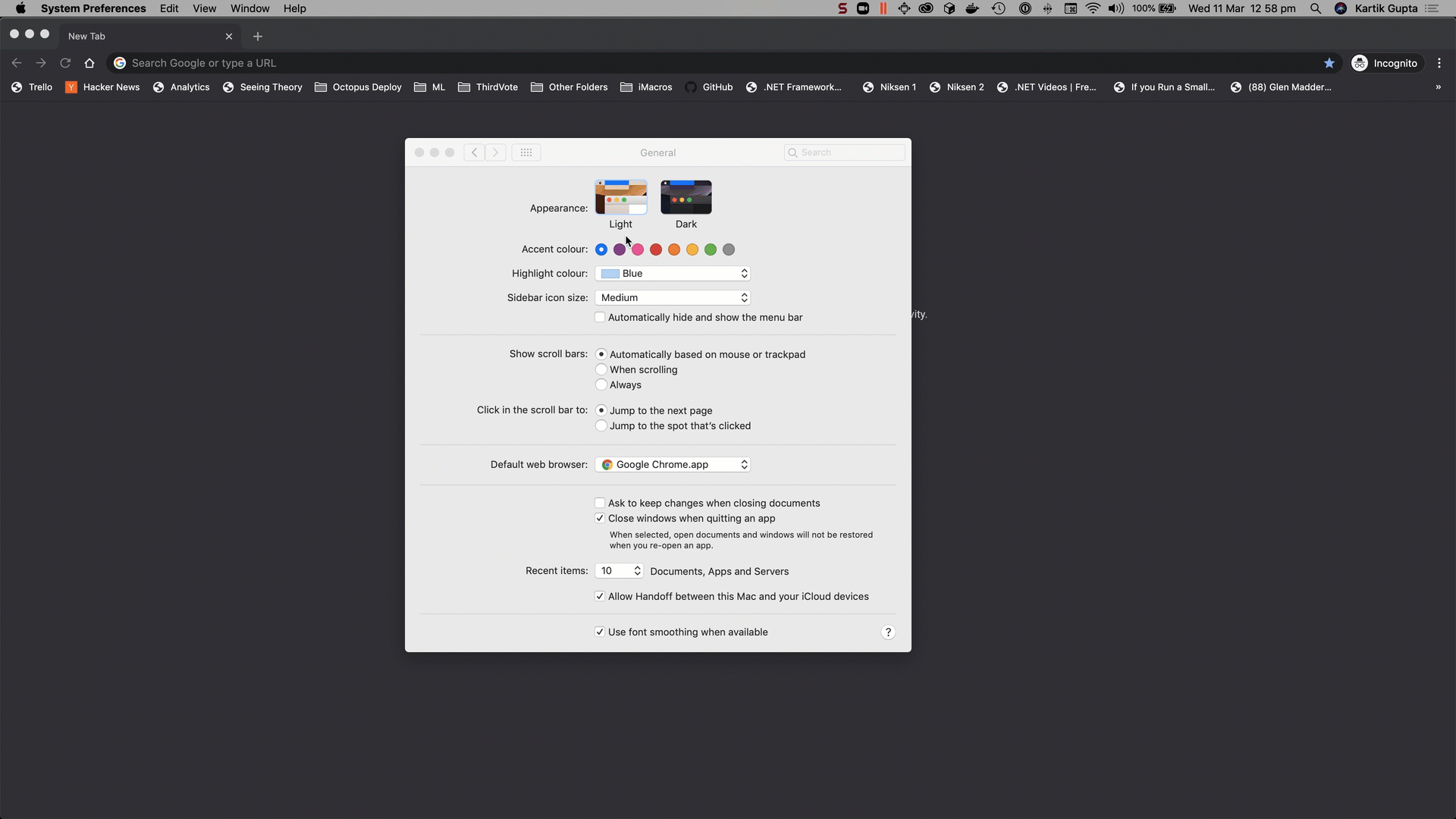Darkmode auto detect