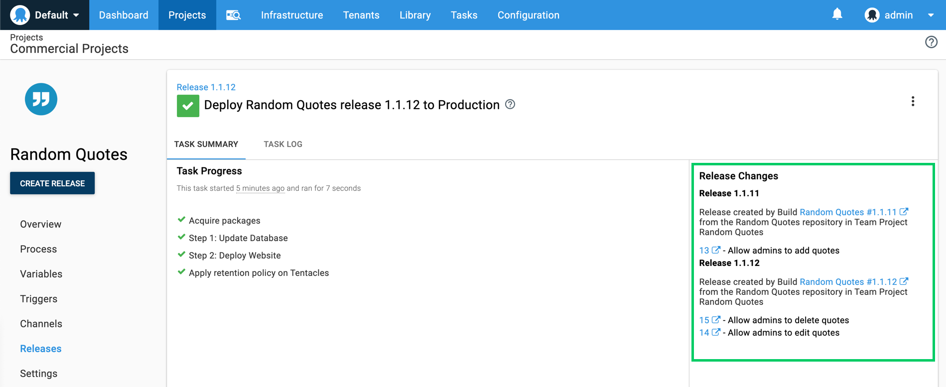 What's New in Production