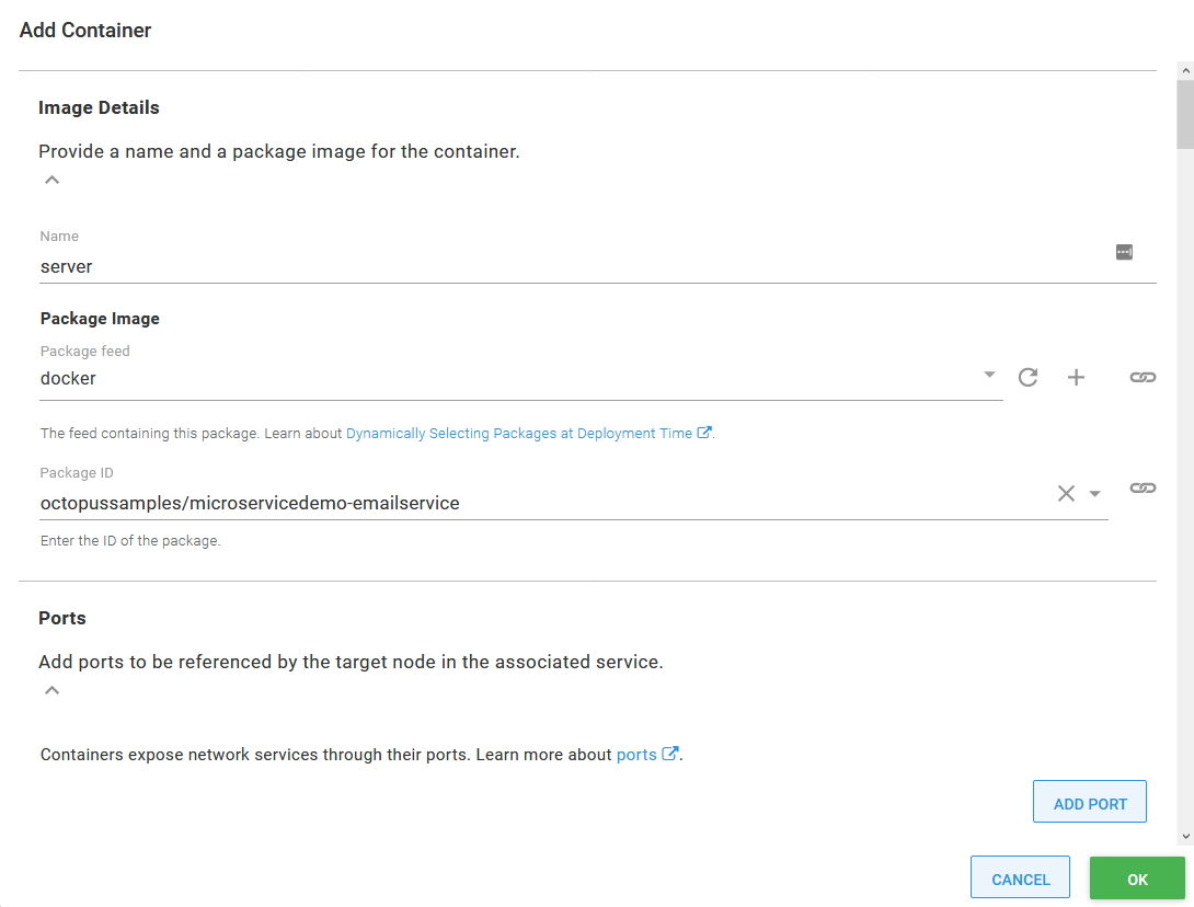 Updating the Docker image