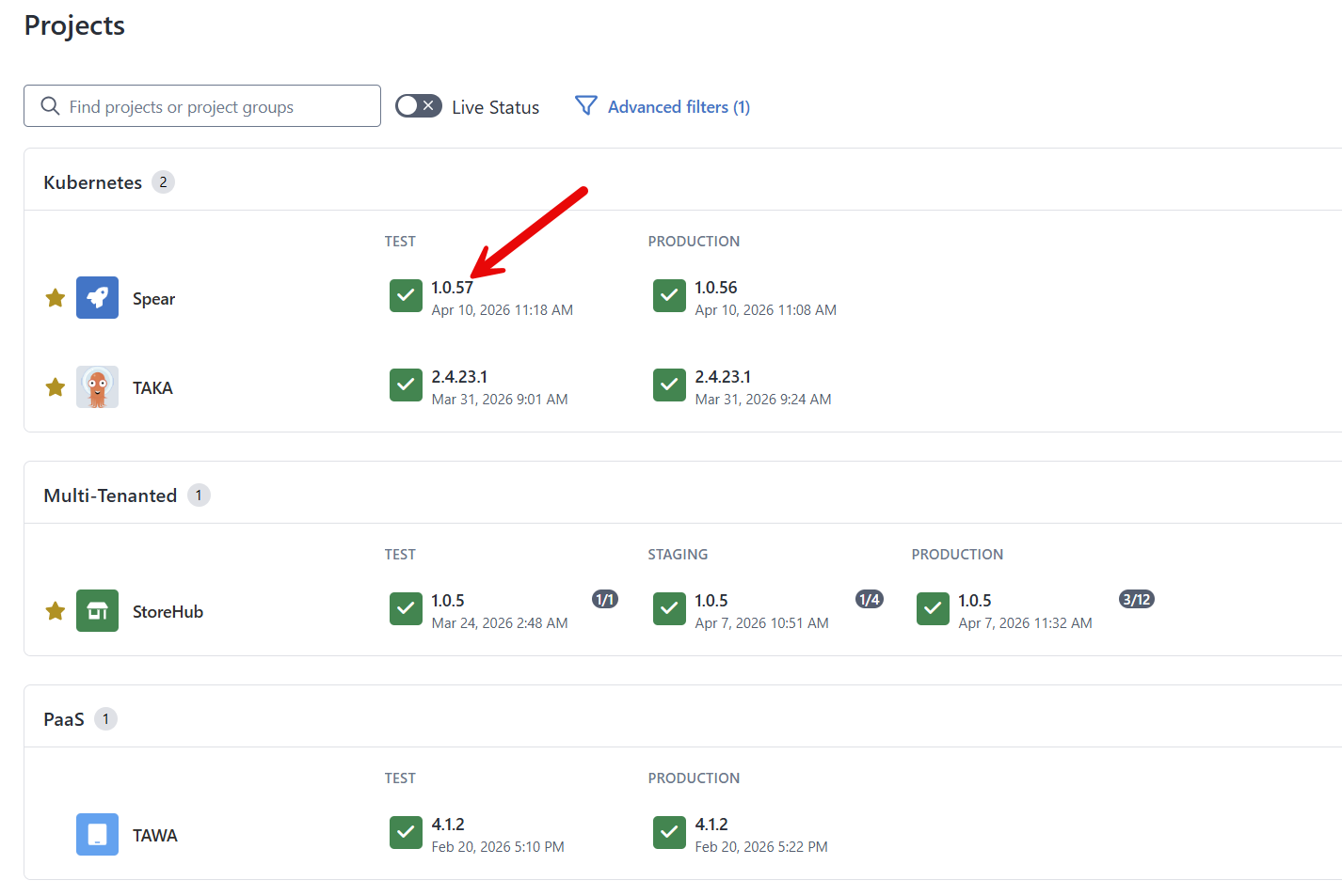Dependency has a newer version than the pattern