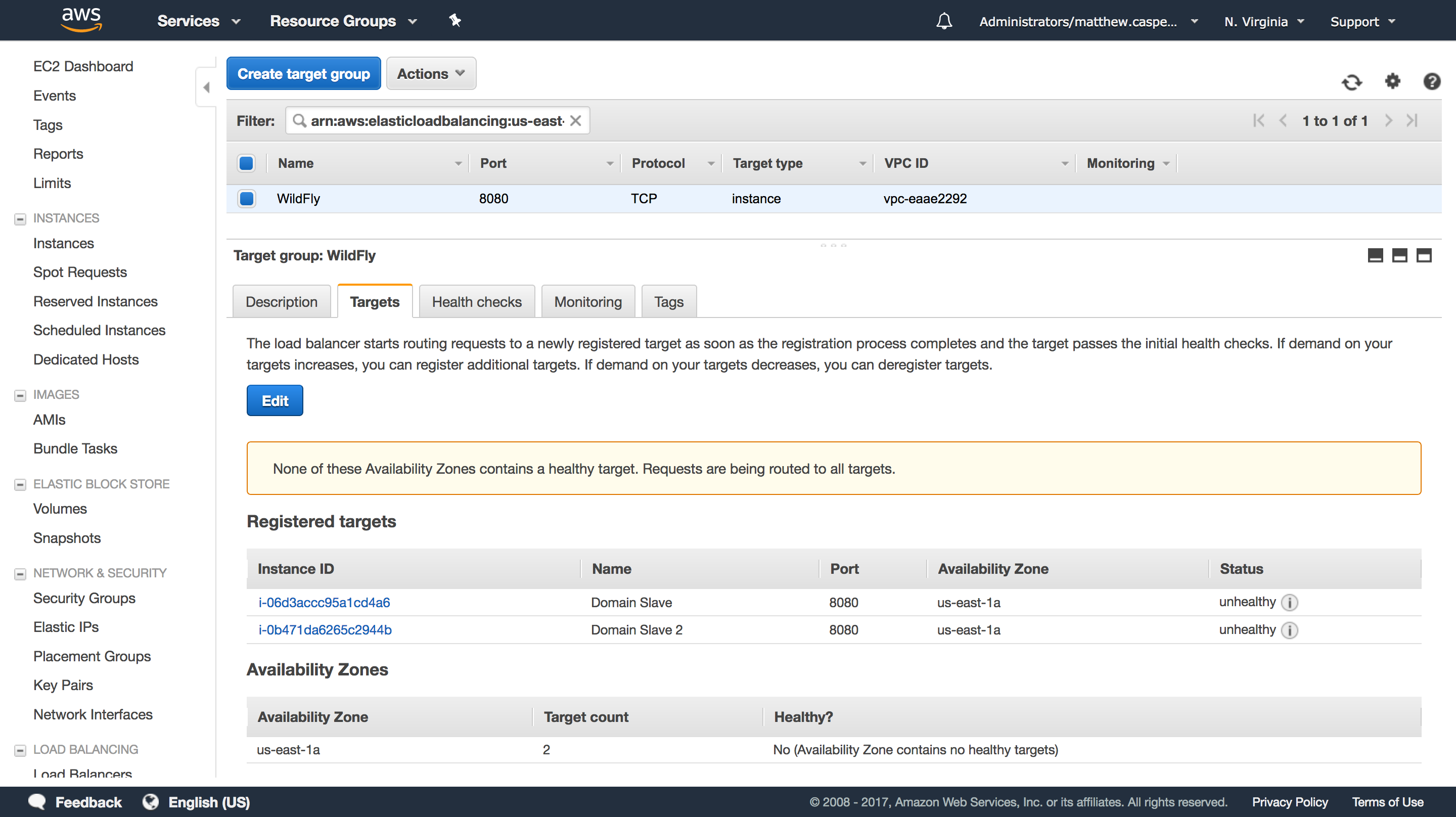 AWS Target Targets