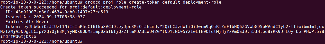 create token