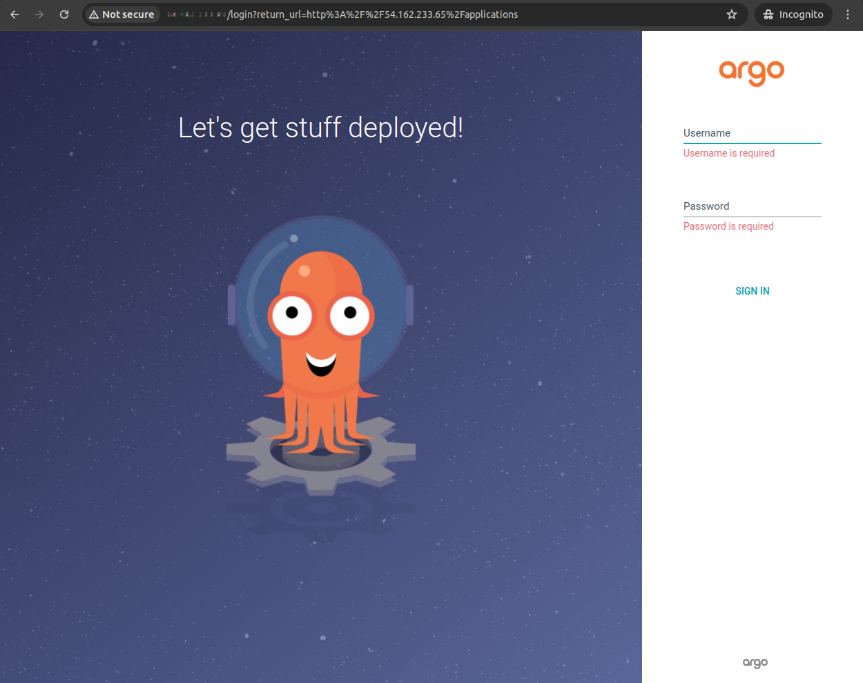 Argo UI