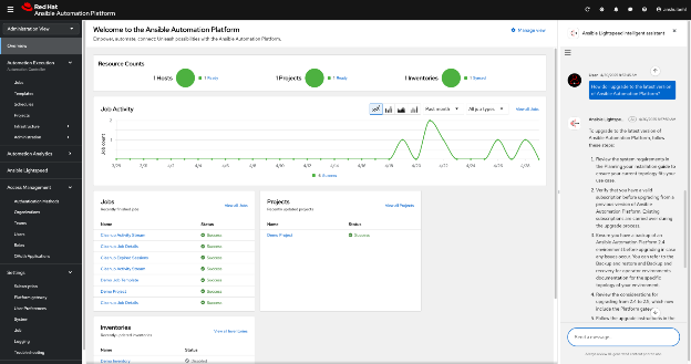 Ansible screenshot