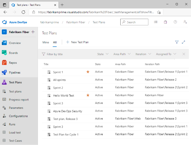 Azure DevOps screenshot