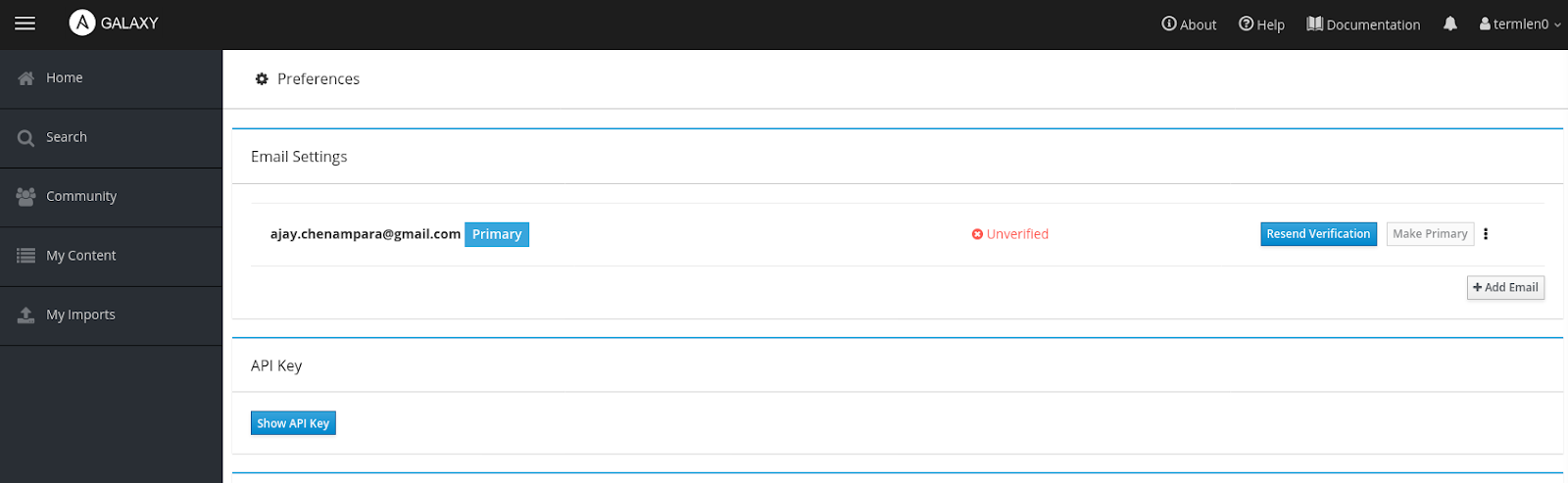 Ansible screenshot