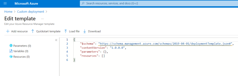 Azure Resource Manager (ARM) templates
