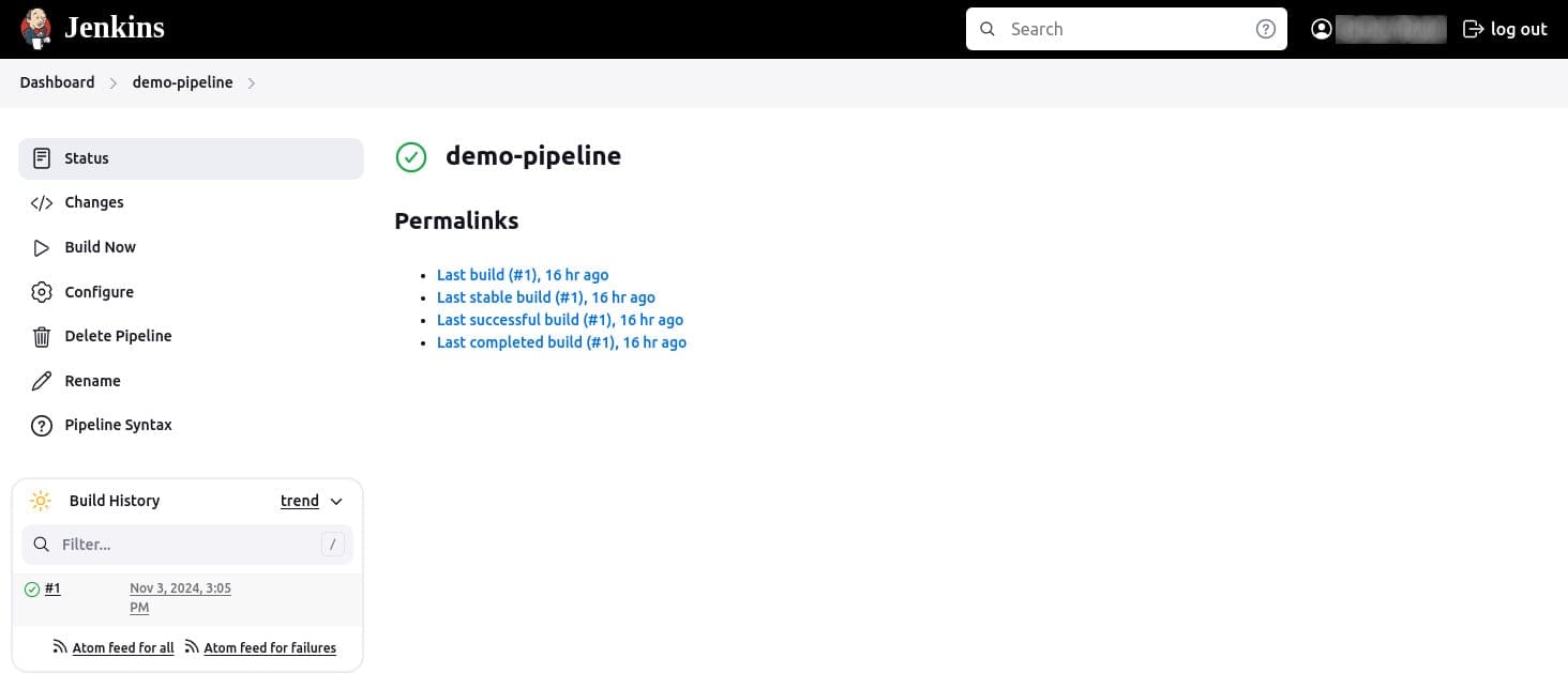 Manual build trigger in Jenkins