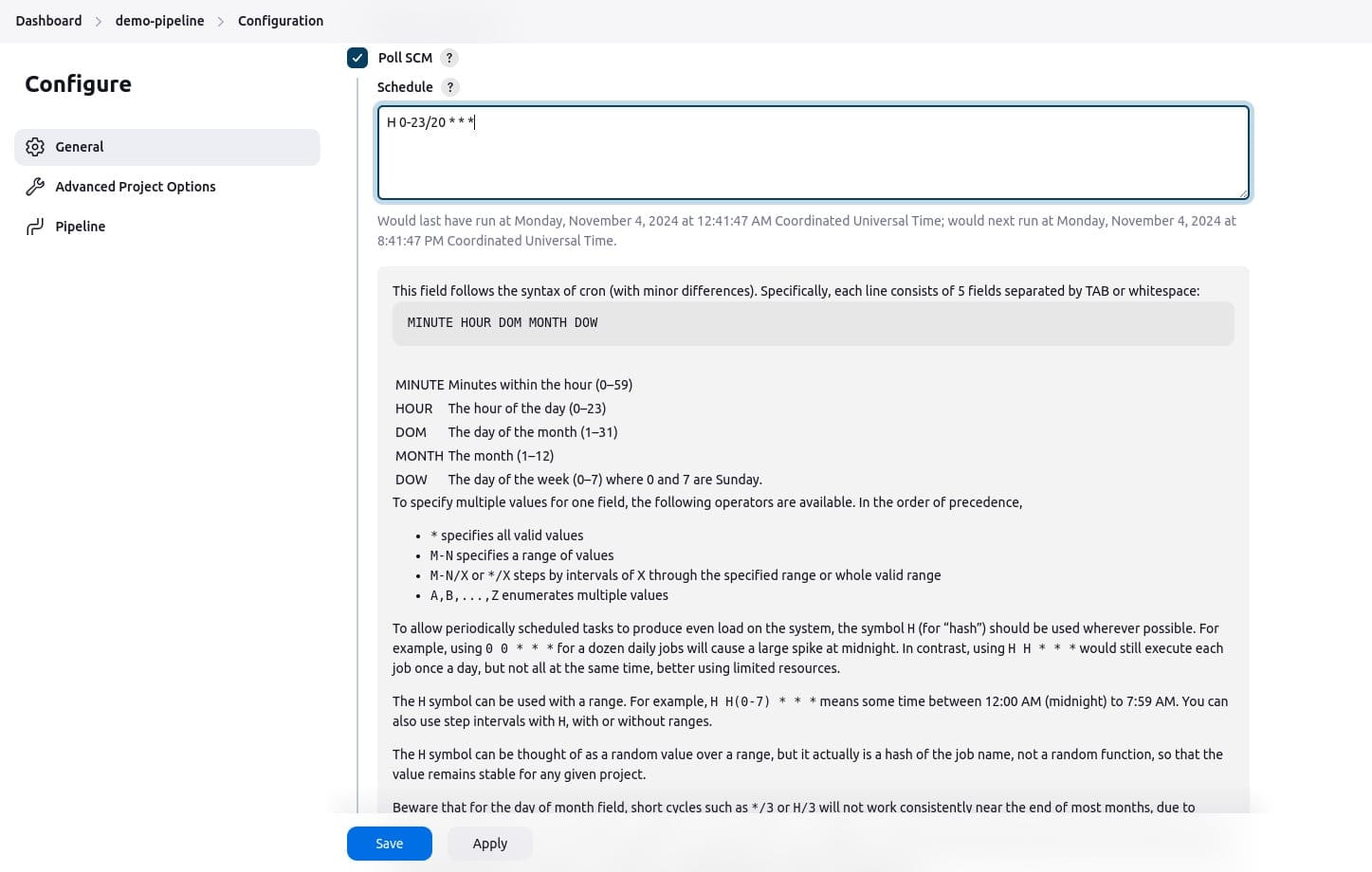 SCM trigger in Jenkins