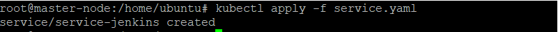 Create a service.yaml with the manifest for a service