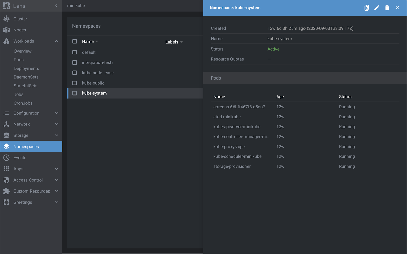 Lens screenshot