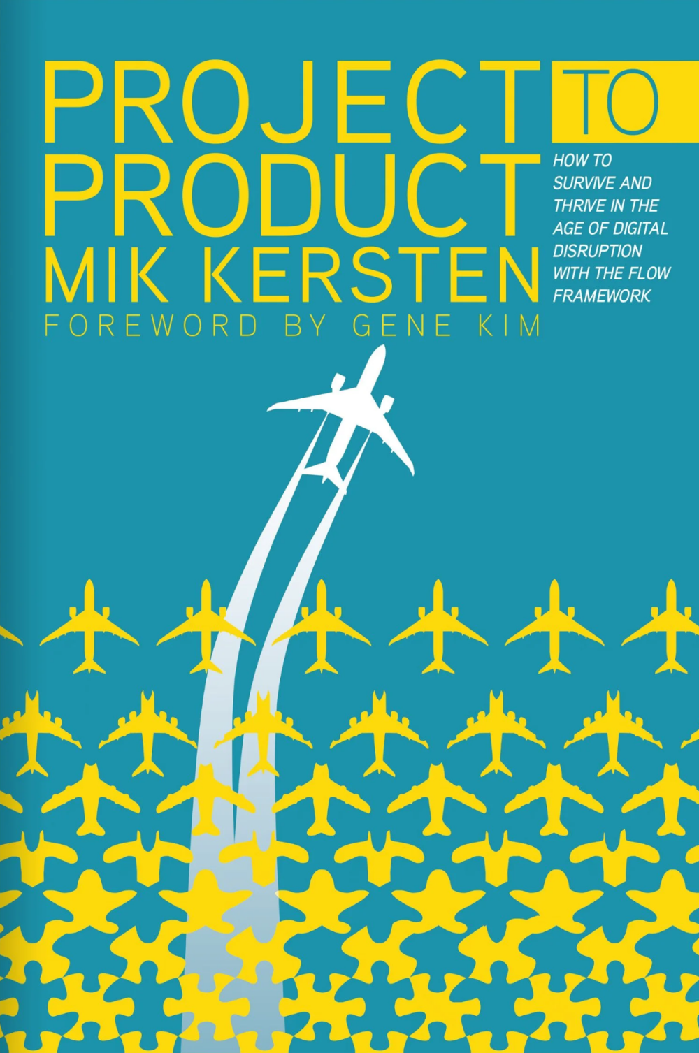Project to Product cover features an illustration of an airplane