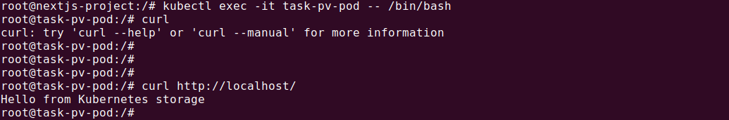 Kubernetes YAML command line: Verify pod is running