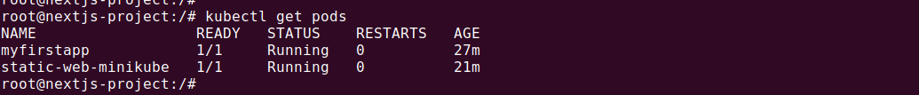Kubernetes YAML command line: kubectl get pods