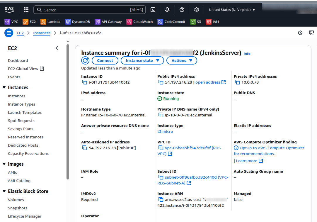 Instance summary