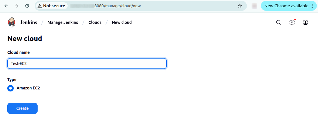New cloud