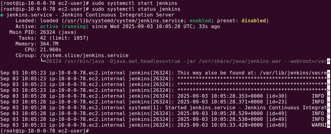 Start Jenkins
