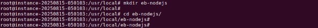 Creating the project folder