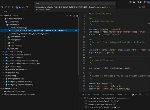 Setting the build automation key