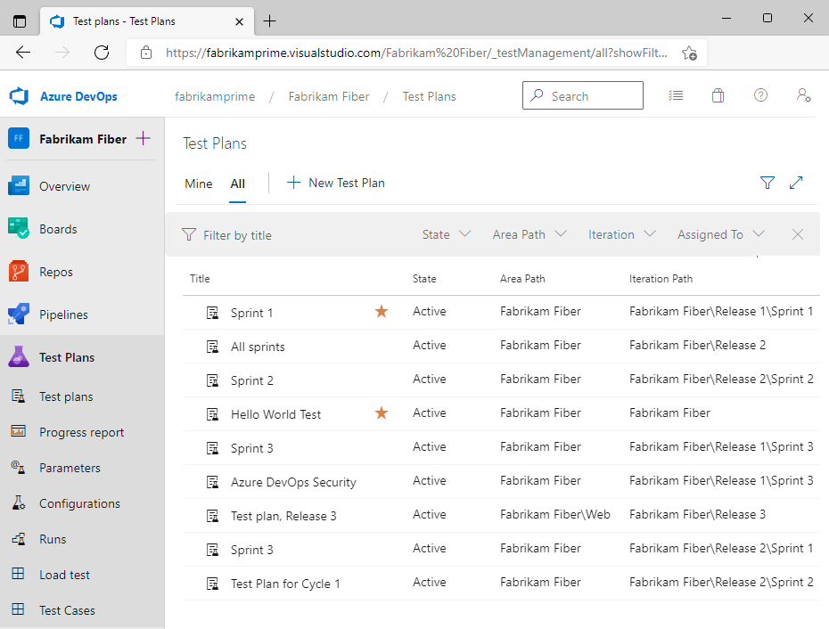 Azure DevOps screenshot