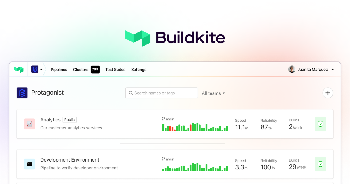 Buildkite screenshot