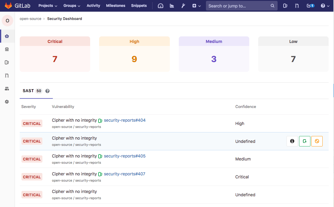 GitLab screenshot