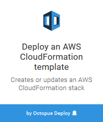 Deploy an AWS CloudFormation Template Step