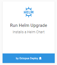 Helm upgrade step