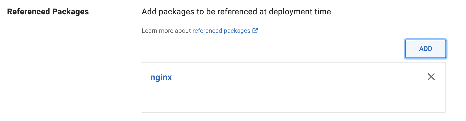 Add package references