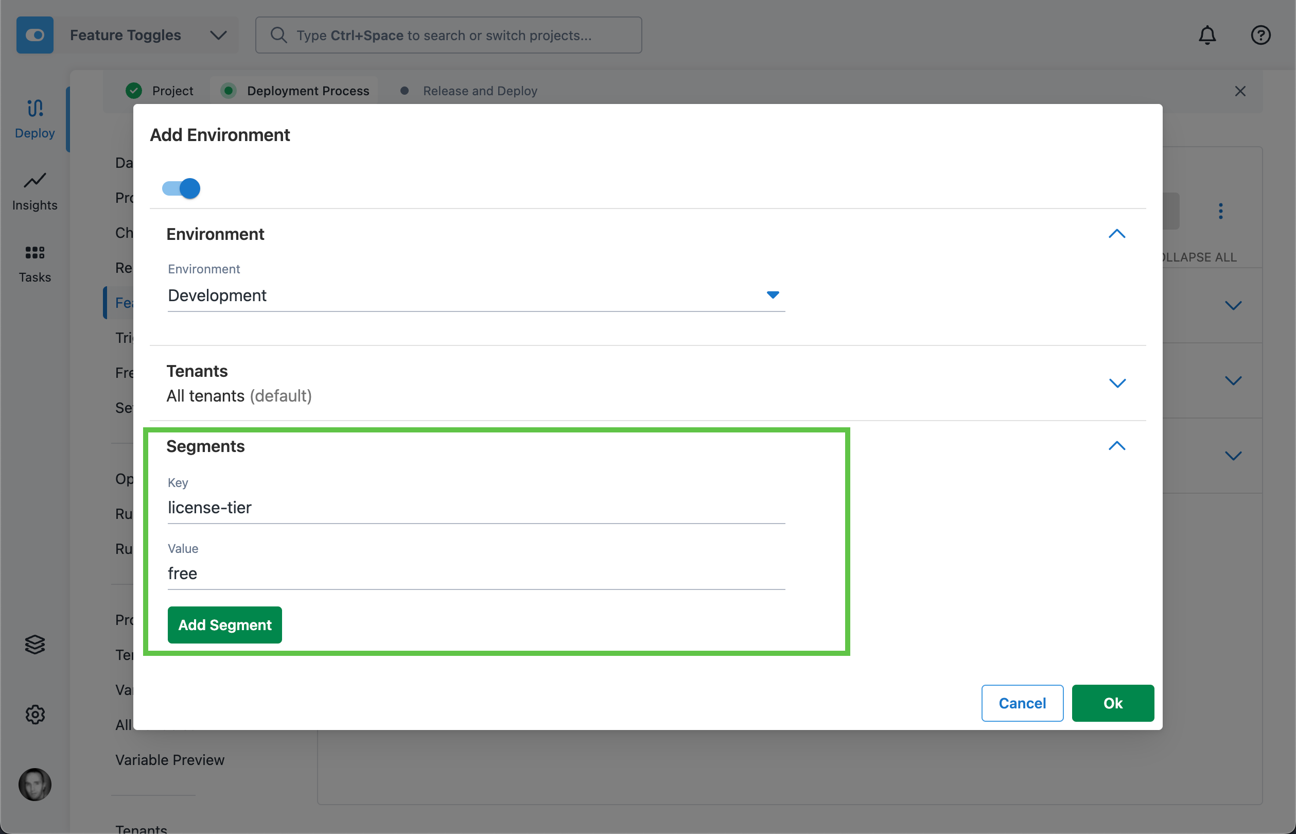 Add Segment