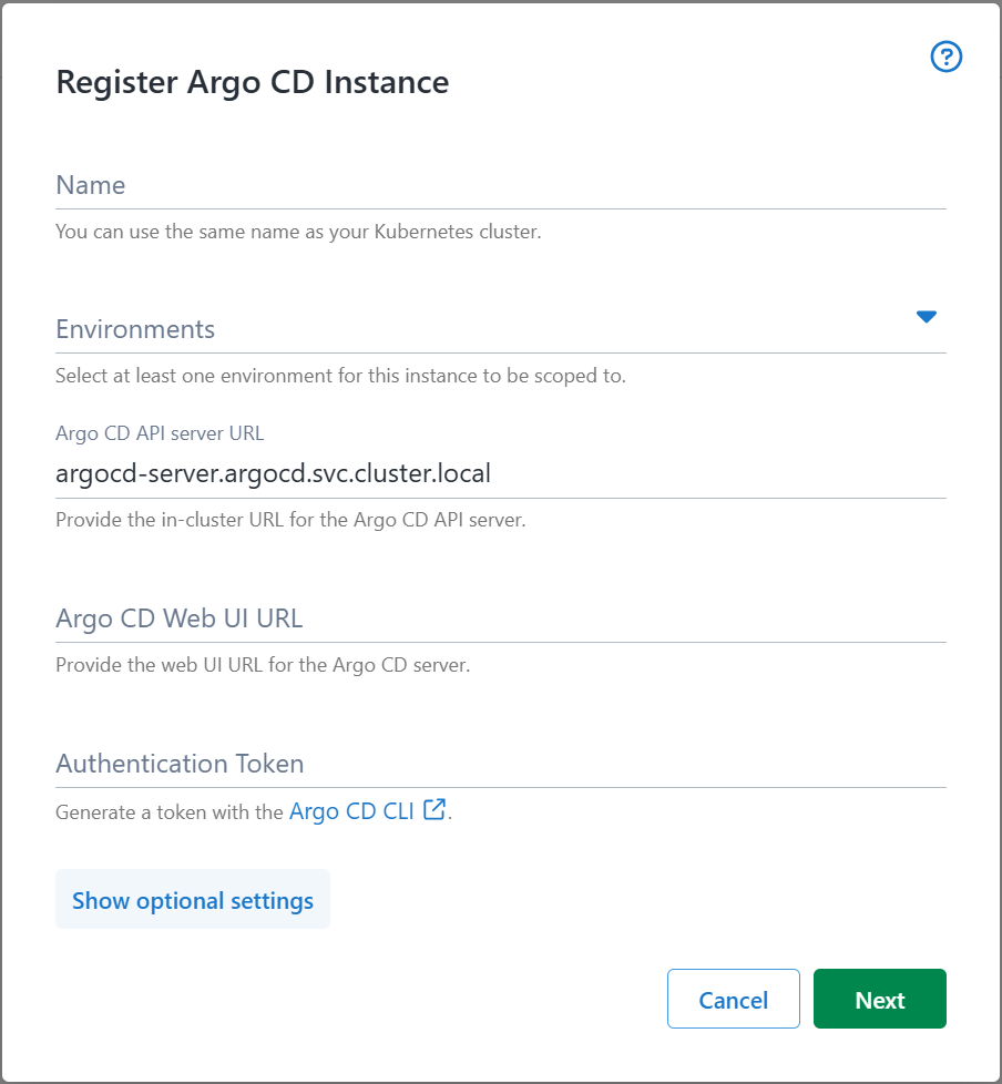 Octopus-Argo-Gateway Wizard Config Page