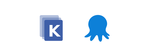 Kustomize and Octopus logo
