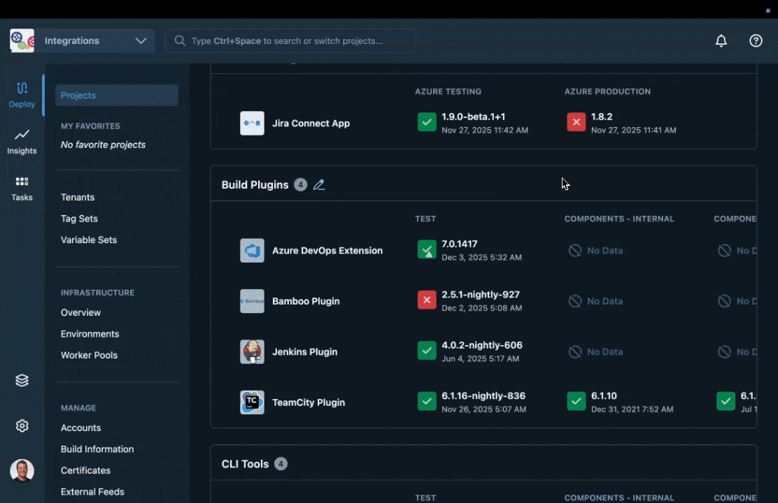 A screenshot of Octopus Deploy's Recovery Agent showing suggestions on how to fix a deployment failure
