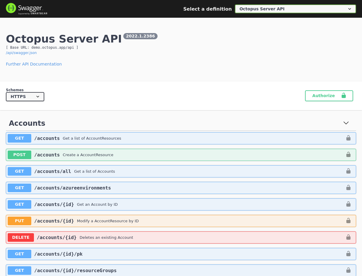 Server API